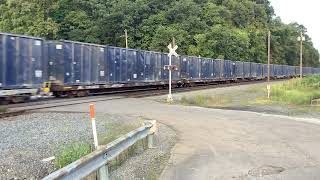 Monongahela heritage unit trash train [upl. by Kreindler]