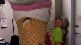 Undercover Boss  Menchies Costume Deleted Scene [upl. by Refinnaj]