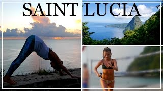 TRAVEL  Keeping Fit in St Lucia  Niomi Smart [upl. by Dylane]