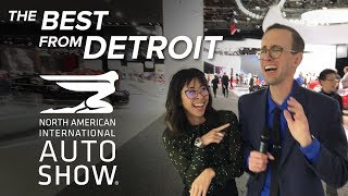 The Best Cars and Trucks of the 2018 Detroit Auto Show [upl. by Garibull]