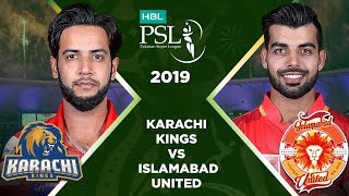 Match 18 Full Match Highlights Karachi Kings vs Islamabad United  HBL PSL 4  HBL PSL 2019 [upl. by Range272]