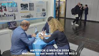 ANTITECK at MEDICA 2024 At A Glance  Medica Exhibition 2024  Medica Trade Fair 2024  ANTITECK [upl. by Aicercal811]