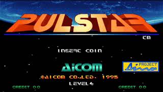 Pulstar  Intro Mission title NeoGeo [upl. by Limaa]