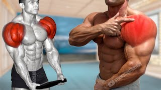 6 Dumbbell Exercises to Get Huge Shoulder Fastest [upl. by Wilfreda555]