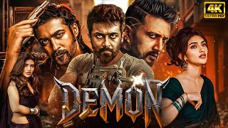 SURIYA as DEMON  SREELEELA  South Indian Thriller Action Movie  Hindi Dubbed  City Crime Movie [upl. by Arihppas]