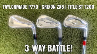 TaylorMade P770 Titleist T200 Srixon ZX5  Comparison Review Battle [upl. by Alane]