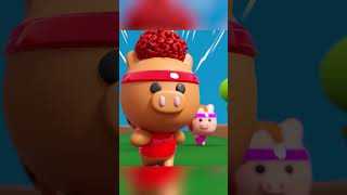 Cerdito ChaCha BoomBoom Chicky LaLa  D Billions en Español shorts db [upl. by Sussna]