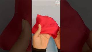 New and Easy trick to cut Silk  Sewibg hacks for slippery fabrics Shorts youtubeshorts ytshorts [upl. by Palla20]