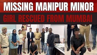 A missing mnor girl from Manipur was rescued from Jasai in Navi Mumbai Northeast NewsMaharashtra [upl. by Guimond]