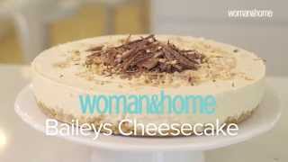 Woman amp Home Baileys Cheesecake Recipe [upl. by Yrot]