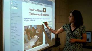 Annotate a website on the SMARTboard [upl. by Naz]