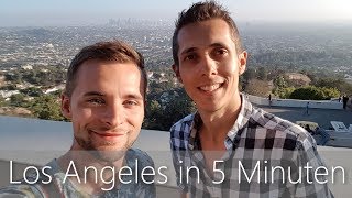 Los Angeles in 5 Minuten  Reiseführer  Die besten Sehenswürdigkeiten [upl. by Stallworth723]