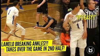 LaMelo Ball BREAKS Defenders ANKLES amp Talks TRASH To Crowd Wins MVP Of Tournament In STYLE [upl. by Llertnac]