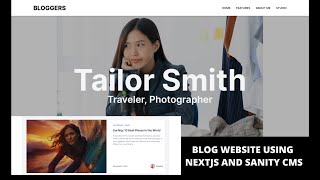 Building a BLOG website with Nextjs 13 Sanity v3 TypeScript Tailwind CSS Auth CMS [upl. by Cilurzo871]