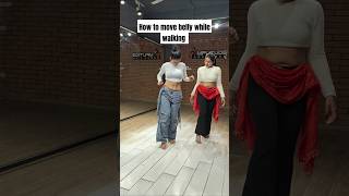 BELLY WALK  HOW TO MOVE YOUR BELLY Tutorial  Mere Mehboob [upl. by Yran]