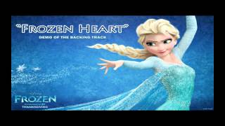 Frozen heart Backing track karaoke instrumental Frozen [upl. by Octavus]