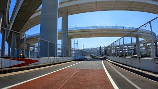 首都高湾岸線をドライブ 横浜の幸浦から高速に乗って大黒PAに立ち寄り東京へ Driving on Metropolitan Expressway Bay Shore Route via Daikoku [upl. by Bergren249]