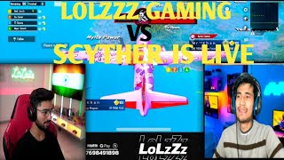 LOLZZZ GAMING VS SCYTHER IS LIVE FIGHT 👿IN COUSTOM ROOM bgmigodllozzzSOUVIKDLIVE1 [upl. by Mahsih99]