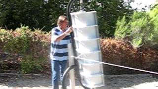 Parabolic Trough Solar Collector water heater 4 [upl. by Ernst]