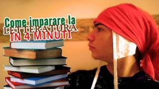 COME IMPARARE LA LETTERATURA IN 4 MINUTI  NIRKIOP [upl. by Leahey525]