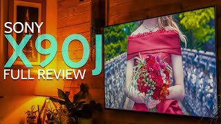 Sony X90J 4K HDR HDMI 21 TV  Full Review Best LCD  LED TV of the Year [upl. by Evreh253]