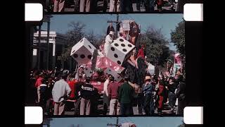 Mardi Gras Parade New Orleans 1953 [upl. by Ellainad498]