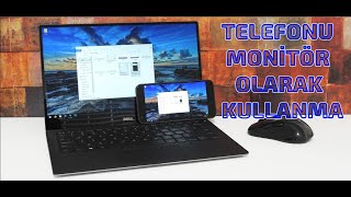 Telefon ve Tableti 2 Monitör Olarak Kullanma [upl. by Venable641]