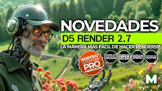 🏆​D5 RENDER 27  TUTORIAL FULL GRATIS  SORTEO LICENCIAS PRO [upl. by Anifled]