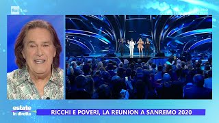 Ricchi e Poveri la reunion a Sanremo 2020  Estate in diretta 11062024 [upl. by Weight]