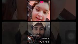 PRERNA DEDHA  live with  PAMMI DEDHA 😱  on instagram  video by  reels4instagram [upl. by Killigrew]