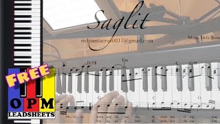 Saglit by Moira Dela Torre Free Lead Sheet [upl. by Swigart732]