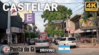 CIUDAD de CASTELAR driving TOUR 4k uhd 2024 Partido de Morón  Provincia Buenos Aires  Argentina [upl. by Omolhs]