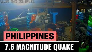 Magnitude 76 Earthquake in Philippines Mindanao  Dec 2 2023 COMPILATION [upl. by Nehcterg]