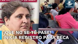 Hoy inicia registro para la beca “Rita Cetina Gutiérrez” estos son los requisitos [upl. by Nrehtak]