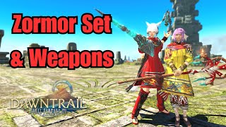 FFXIV Zormor Set and Weapons [upl. by Zoi]