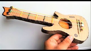 How to make a Cardboard Guitar [upl. by Tung660]