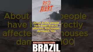 Iguaçu Falls red alert [upl. by Duleba459]