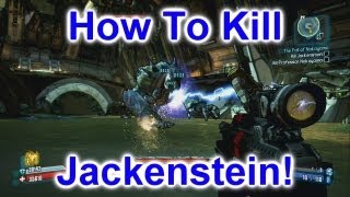 How To Kill Jackenstein  Sir Hammerlock DLC [upl. by Noiroc]