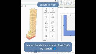 Instant Feasibility Studies in RevitCAD [upl. by Ahsial16]