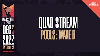 Quad Stream Wave B Pools  Mainstage 2022 Ultimate Singles [upl. by Aciraj692]