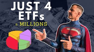 Best 4 ETFs to make you VERY RICH Simple Investing in 2024 [upl. by Etnecniv671]