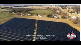 Kalmbach Feeds Renewable Solar Energy Project [upl. by Ramej]