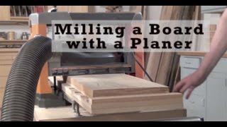 Milling a Board with Only a Planer [upl. by Quinlan307]