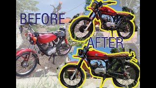 RS 100 SCRAMBLER BUILD MURANG MURANG BUILD LANG [upl. by Eisaj]