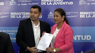 Minjuve firma importante convenio con 16 universidades [upl. by Brookhouse]