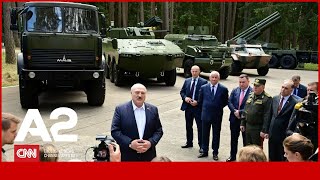 “120 mijë ushtarë ukrainas në kufi me Bjellorusinë”Lukashenko Kundërpërgjigjemi me armë bërthamore [upl. by Iru745]