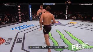 Knockout of the day Michael Bisping vs Luke Rockhold [upl. by Yanaton]