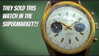 Restoring a Swiss supermarket watch [upl. by Enaywd]