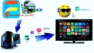 ForkPlayer RemoteFork1213 для PC Виджеты для Samsung Smart TV [upl. by Pimbley]