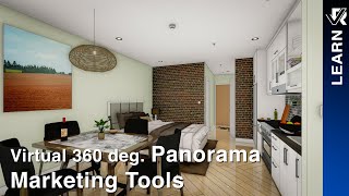 Virtual 360 Panorama  360 Condo Unit Virtual Tour [upl. by Alvan869]